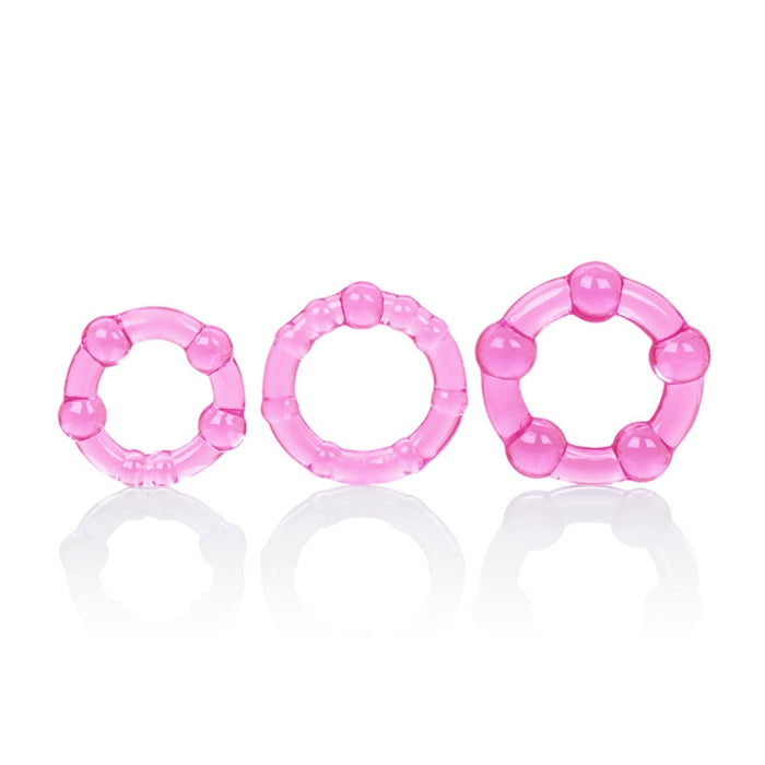 ISLAND RINGS PINK