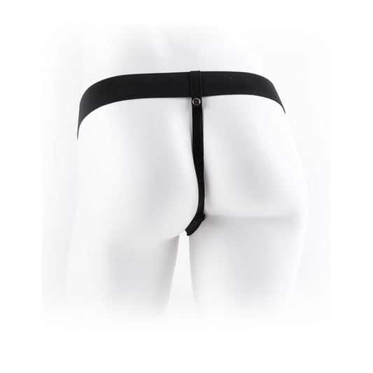 FFS 7" HOLLOW STRAP-ON WITH BALLS - FLESH