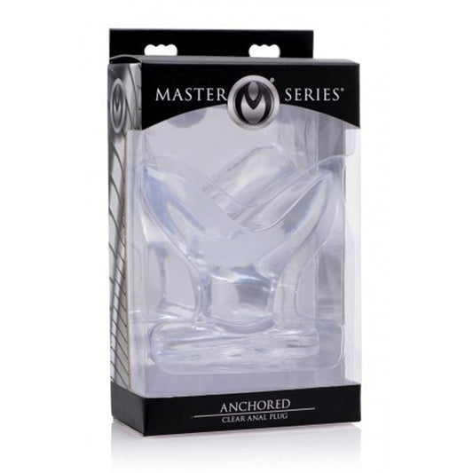 "ANCHORED" ANAL PLUG CLEAR