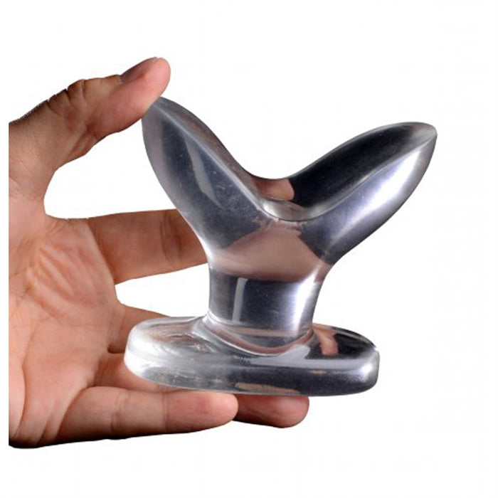 "ANCHORED" ANAL PLUG CLEAR