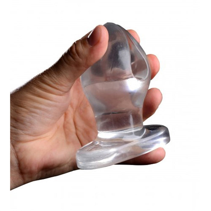 "ANCHORED" ANAL PLUG CLEAR