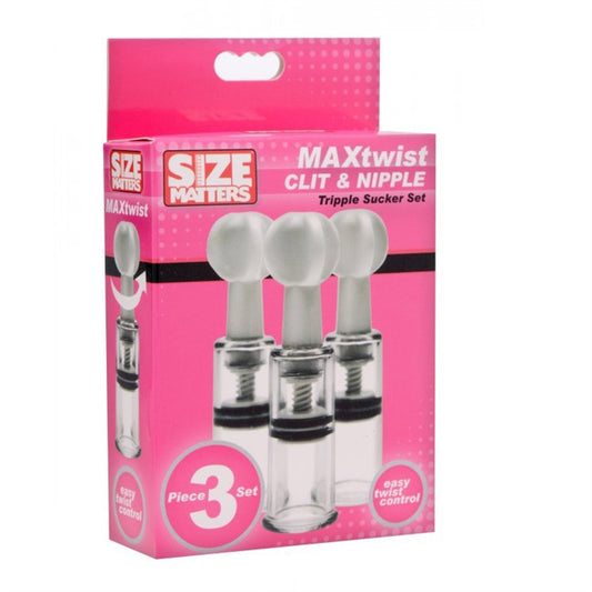 MAX TWIST CLIT AND NIPPLE TRIPLE SUCKER SET