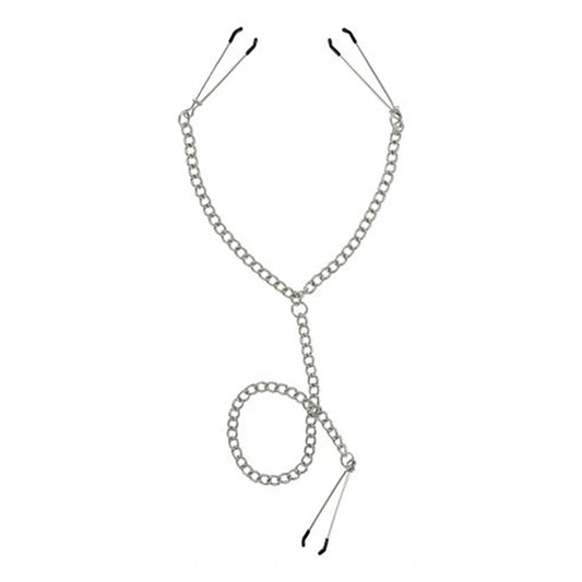 NIPPLE TO CLIT TWEEZER CLAMP SET