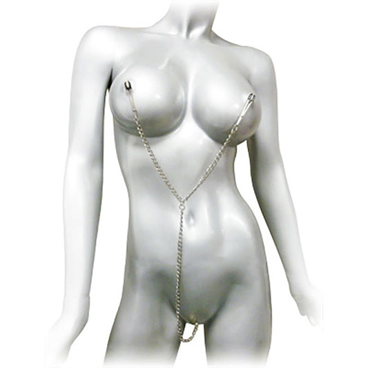 NIPPLE TO CLIT TWEEZER CLAMP SET