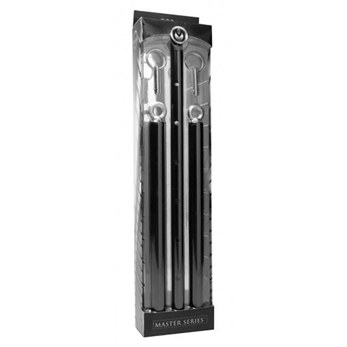 ADJUSTABLE STEEL SPREADER BAR - BLACK