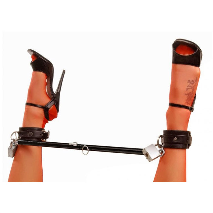 ADJUSTABLE STEEL SPREADER BAR - BLACK