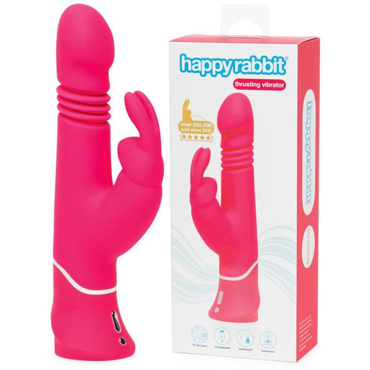 Happy Rabbit Thrusting Realistic Pink