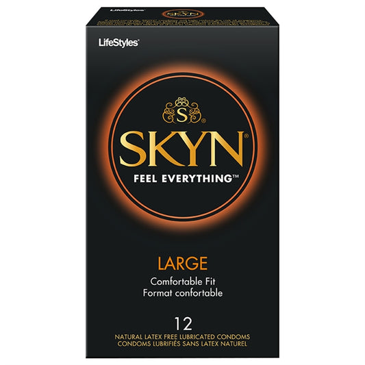 NON LATEX CONDOM SKYN LARGE (12)