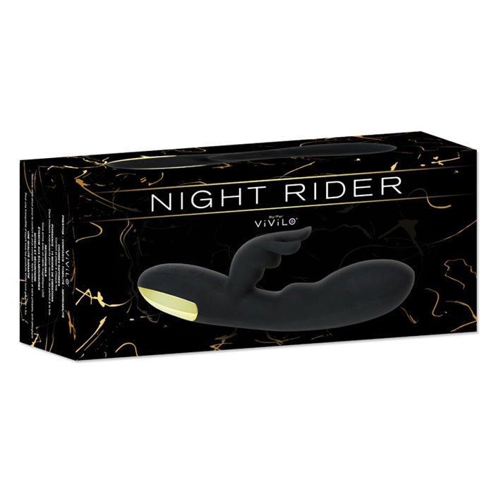 NIGHT RIDER SILICONE RECHARGEABLE 