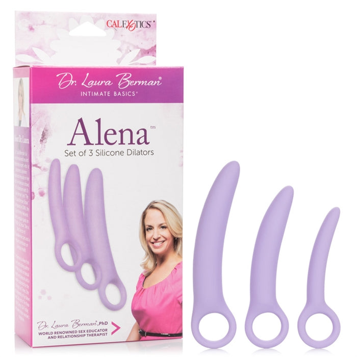 Dr. Laura Berman Alena Set of 3 Silicone Dilator