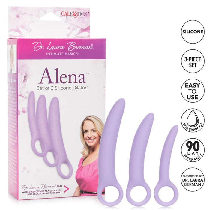 Dr. Laura Berman Alena Set of 3 Silicone Dilator