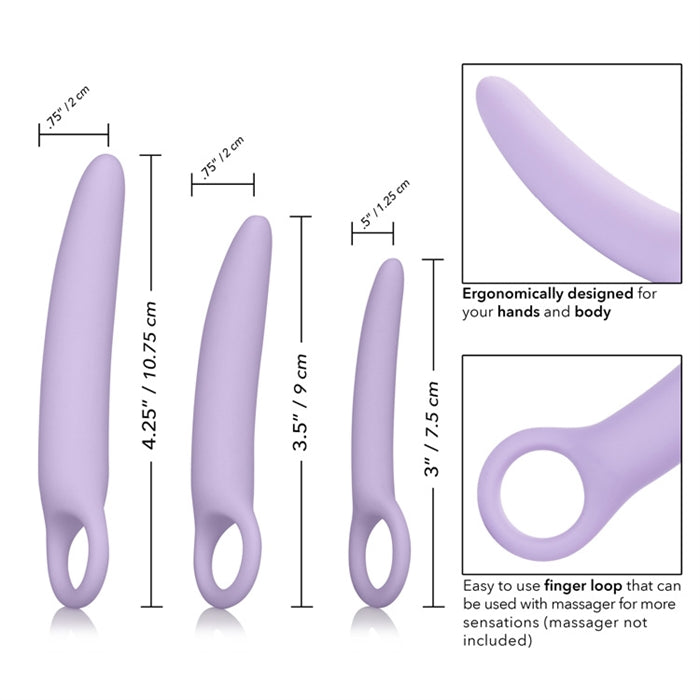 Dr. Laura Berman Alena Set of 3 Silicone Dilator