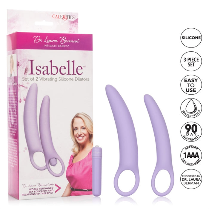 Dr. Laura Berman Isabelle Set of 2 Vibrating Silic