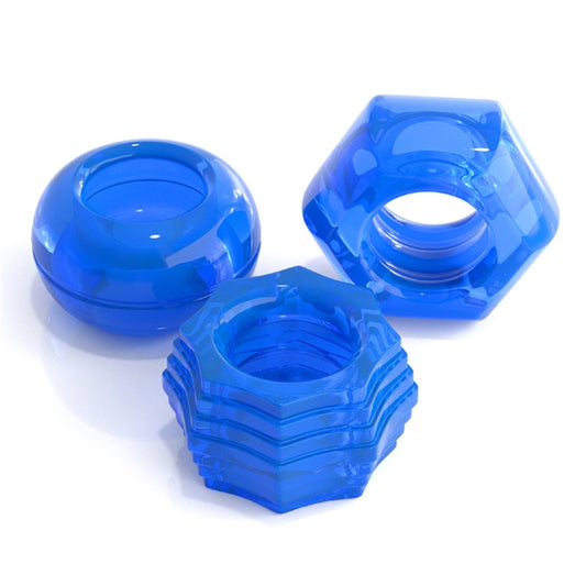 Classix - Deluxe Cock Ring Set, Blue