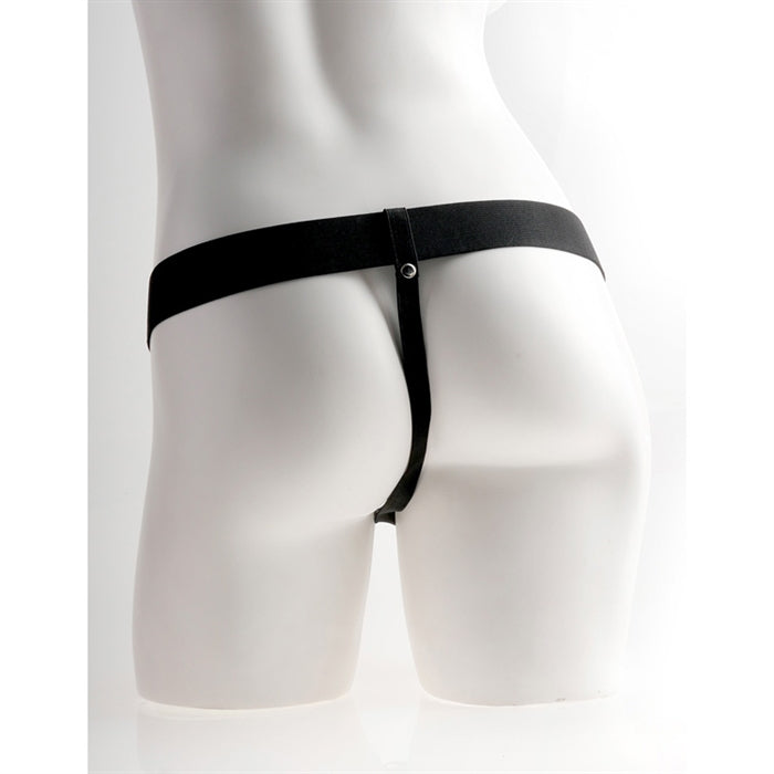 Fetish Fantasy 7" Hollow Rechargeable Strap-on wit
