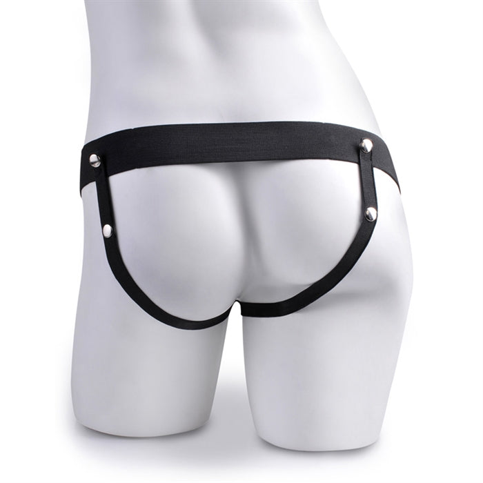Fetish Fantasy 6" Hollow Rechargeable Strap-on wit
