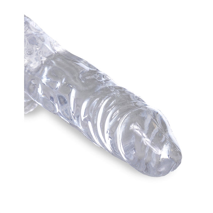 King Cock Clear 4" Cock with Balls