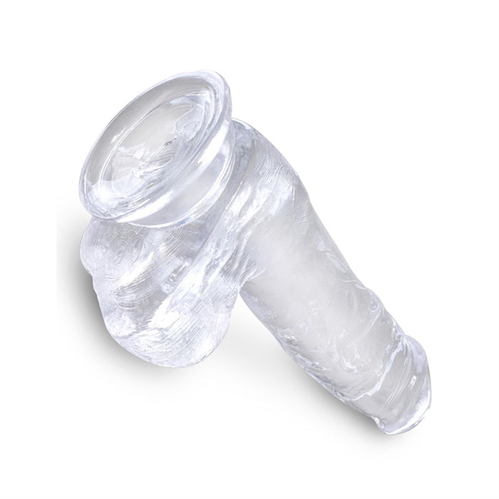 King Cock Clear 6" Cock with Balls