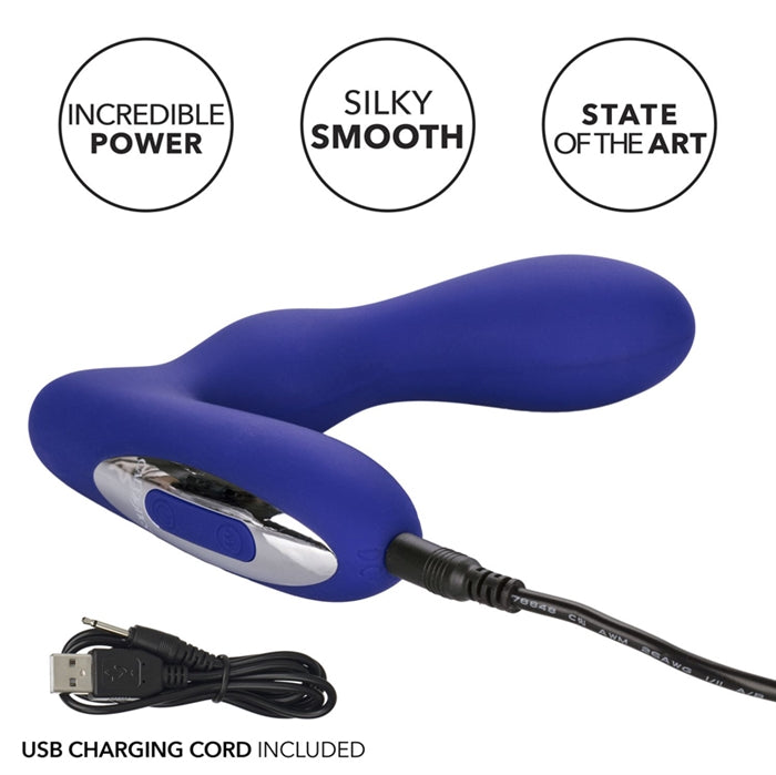 Silicone Wireless Pleasure Probe - Blue