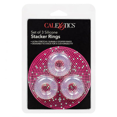 Set of 3 Silicone Stacker Rings