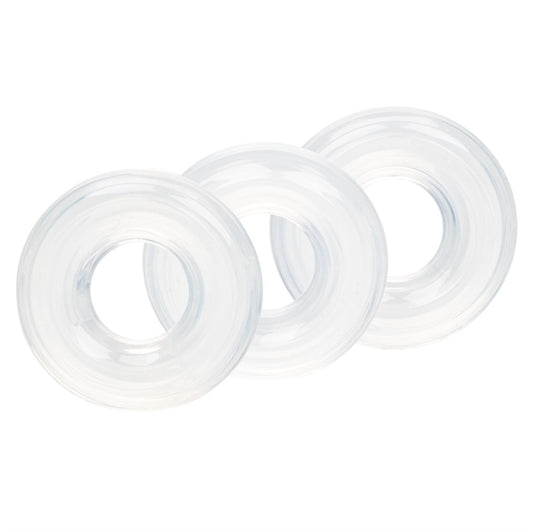 Set of 3 Silicone Stacker Rings