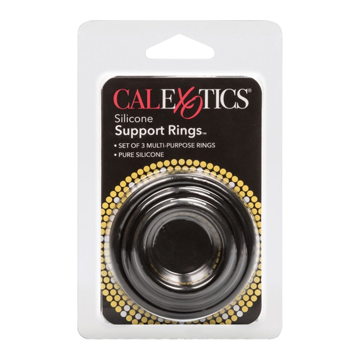 Silicone Support Rings - Black