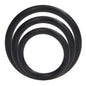 Silicone Support Rings - Black