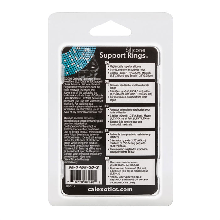 Silicone Support Rings - Ivory