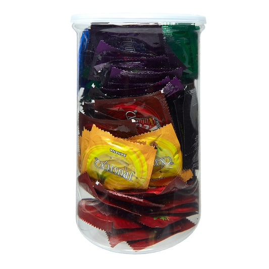 CONDOM TRUSTEX ASS FLAVOR LUB JAR 100