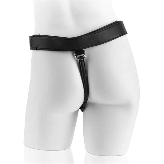 King Cock Strap-on Harness w/ 8" Cock - Flesh