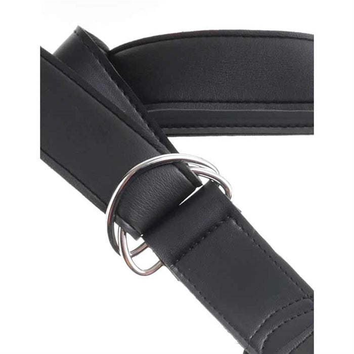 King Cock Strap-on Harness w/ 8" Cock - Flesh