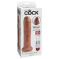 King Cock 7" Uncut - Tan