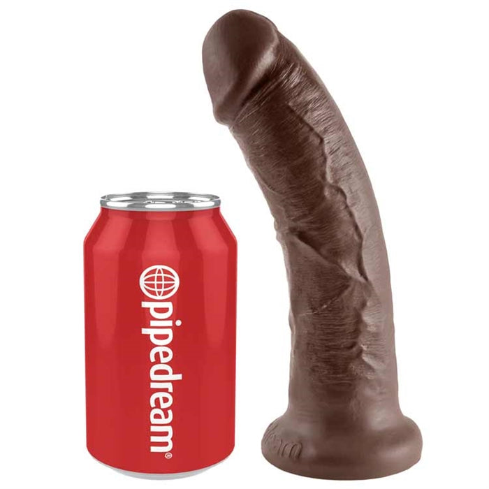 King Cock 8" Cock - Brown