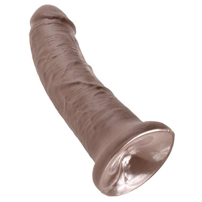 King Cock 8" Cock - Brown