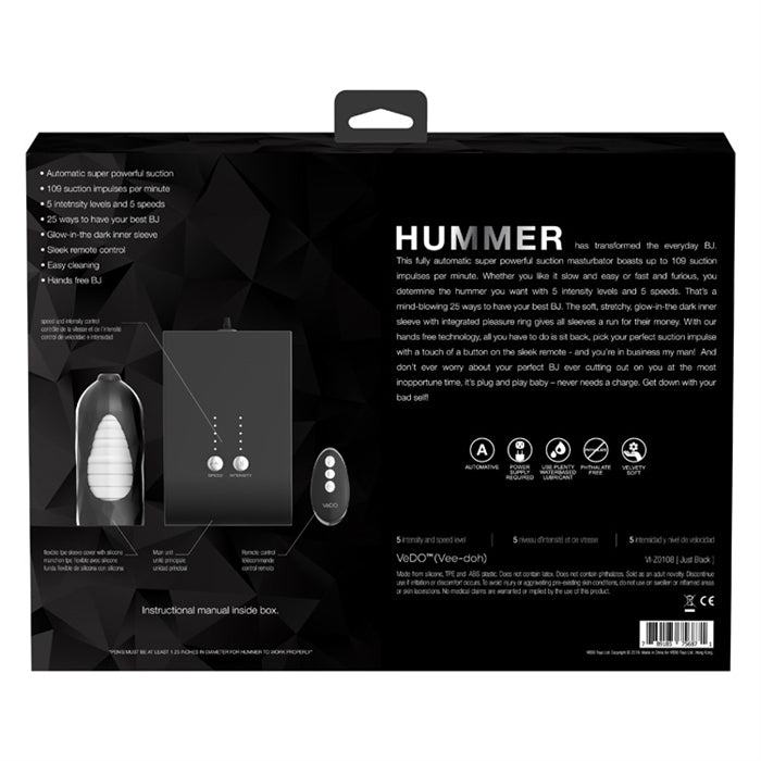 HUMMER MASTURBATOR