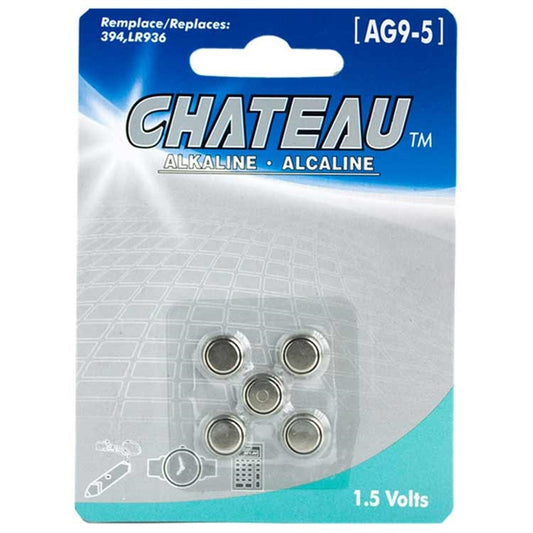 BATTERY CHATEAU AG95 5 PER PACK