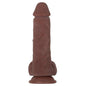 REAL SUPPLE POSEABLE GIRTHY DARK 8.5"