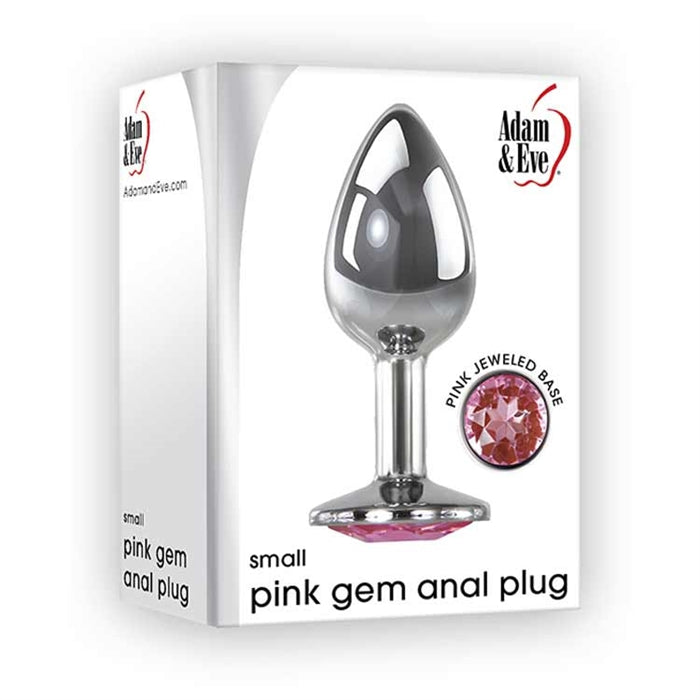 PINK GEM ANAL PLUG - SMALL