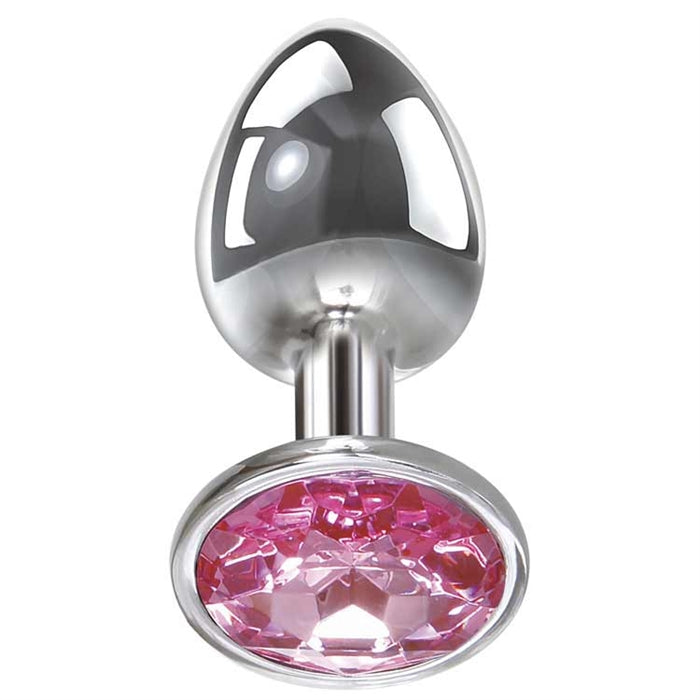 PINK GEM ANAL PLUG - SMALL