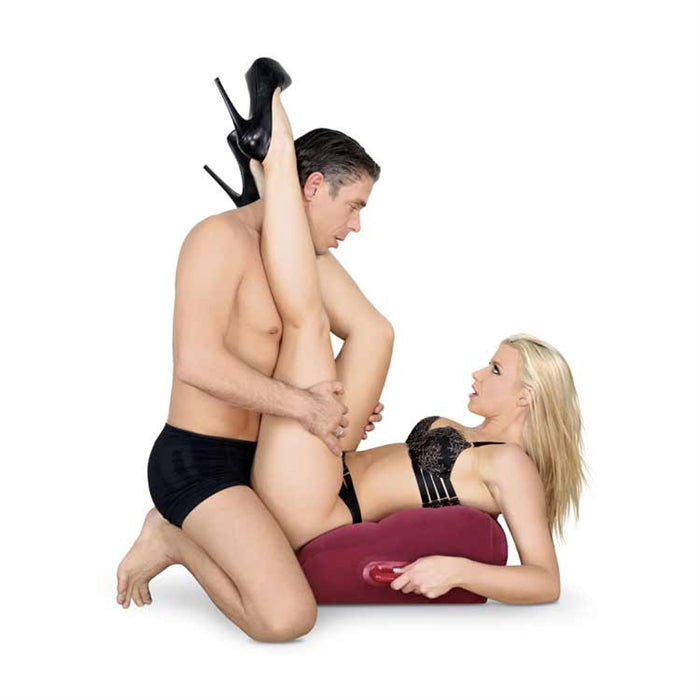 INFLATABLE POSITION PILLOW BURGUNDY