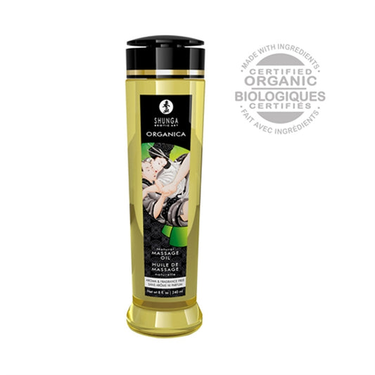 ORGANICA Massage Oil no aroma or fragrance