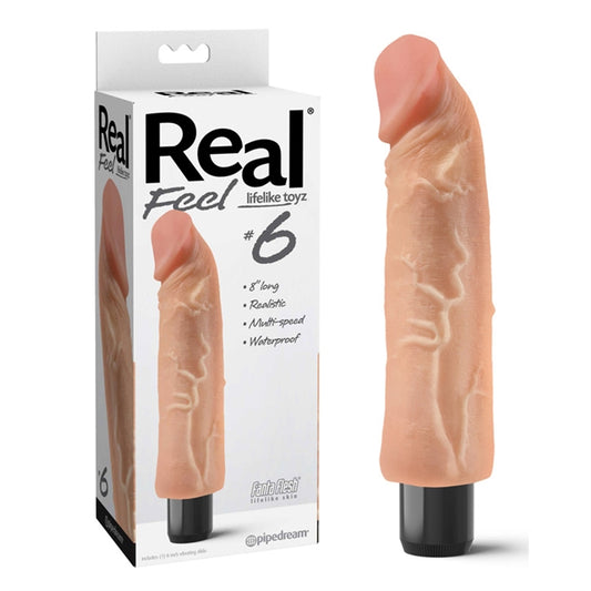 REAL FEEL 8'' NO.6 FLESH