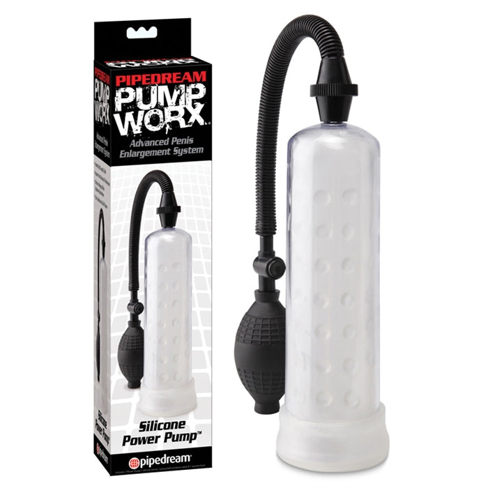 PUMP WORX SILICONE POWER PUMP CLEAR