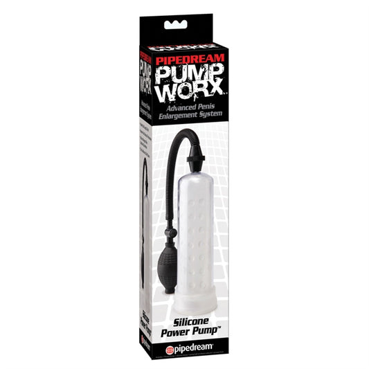 PUMP WORX SILICONE POWER PUMP CLEAR