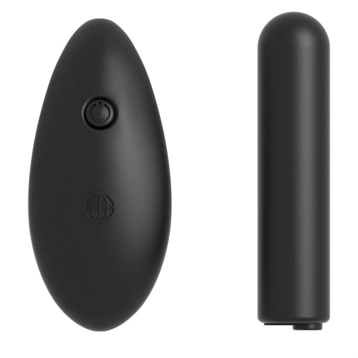 C-RINGZ REMOTE CONTROL DOUBLE PENETRATOR BLACK