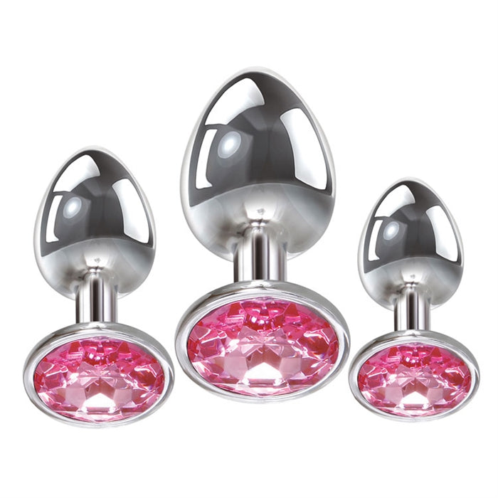 PINK GEM ANAL PLUG SET