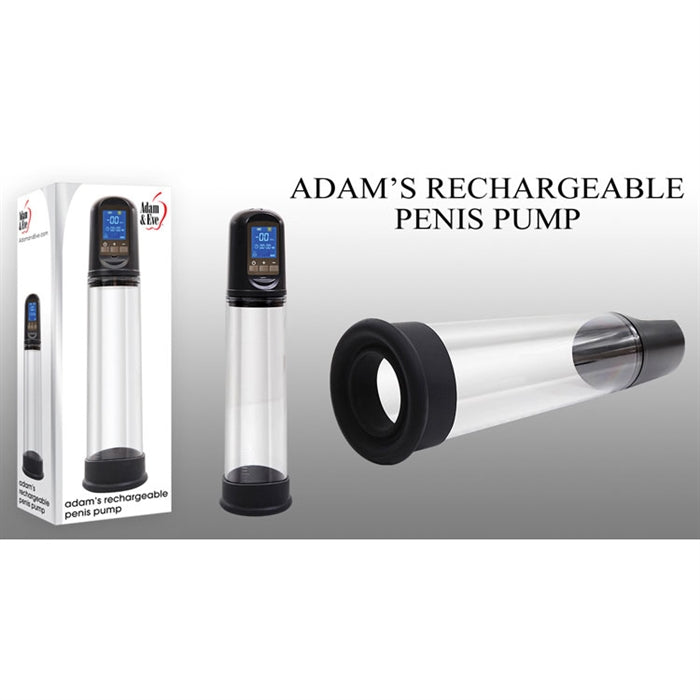 ADAM'S RECHARGABLE PENIS PUMP