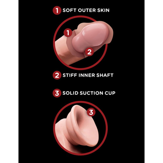 KCP  6" Triple Density Cock / Swinging Balls Light