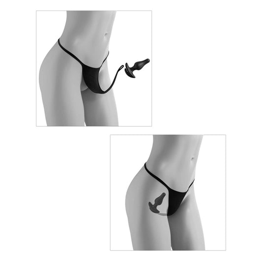 Crotchless Love Garter (XL-2XL)