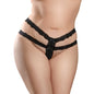 Crotchless Secret Gem (XL-2XL) black